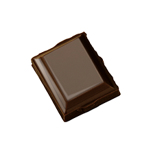 Dark chocolate flavor icon