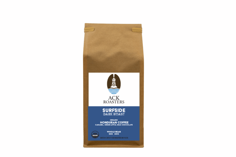 Surfside dark roast coffee